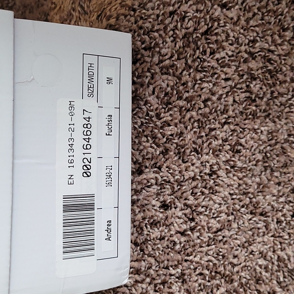 Fuchsia w/width Black bow strap size 9 wide summer mules - Picture 3 of 3